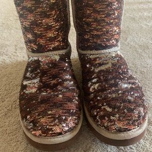 Sequin Short Uggs
